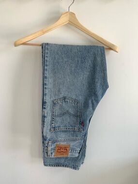 Levi's Women’s 94 Baggy Light Blue Denim Jeans